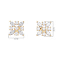 0.82 ct Lab-Grown Diamond Regal Marquise Stud Earrings