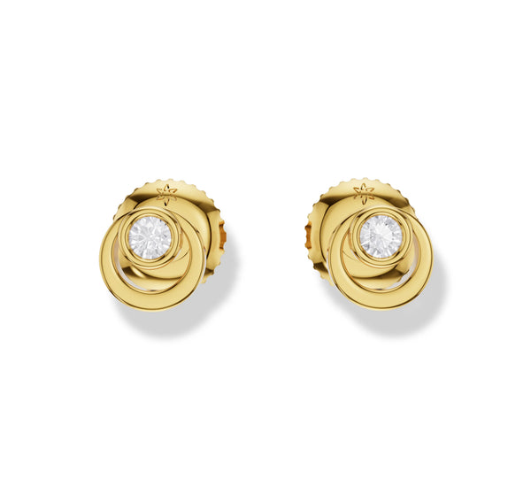 0.03 ct Lab-Grown Diamond Round Multipierce Studs