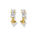 1.91 ct Lab-Grown Diamond Pear Hoop Earrings