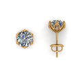 2.16 ct Lab-Grown Diamond Round Earrings