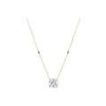 1.85 ct lab grown everlight solitaire mangalsutra