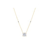 1.85 ct lab grown everlight solitaire mangalsutra