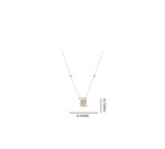 Load image into Gallery viewer, Emerald Solitaire 1.01 ct lab grown Mangalsutra
