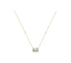 Regal Emerald 1.6 ct lab grown Solitaire Mangalsutra