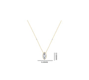 Marquise Solitaire 1.44 ct lab grown Mangalsutra