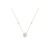 Oval Solitaire 1.43 ct lab grown Mangalsutra