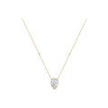 Pear Solitaire 1.43 ct lab grown Mangalsutra