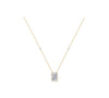 Grand Emerald 1.57 ct lab grown Solitaire Mangalsutra