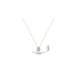Load image into Gallery viewer, Grand Emerald 1.57 ct lab grown Solitaire Mangalsutra
