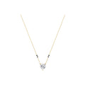 Heart Solitaire 1.67 ct lab grown Mangalsutra