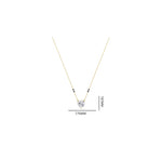 Load image into Gallery viewer, Heart Solitaire 1.67 ct lab grown Mangalsutra
