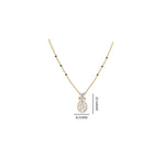 Load image into Gallery viewer, 1.79 ct lab grown Floral Marquise Pear Mangalsutra
