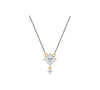 Princess Duo 1.18 ct lab grown Diamond Mangalsutra