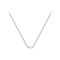 Trilogy of Love 1.67 ct lab grown Diamond Mangalsutra
