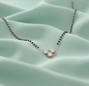 Trilogy of Light 1.67 ct lab grown Diamond Mangalsutra