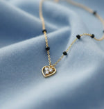 Load image into Gallery viewer, Three-Stone Promise 1.28 ct lab grown Diamond Mangalsutra
