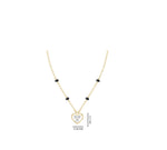 Load image into Gallery viewer, Three-Stone Promise 1.28 ct lab grown Diamond Mangalsutra
