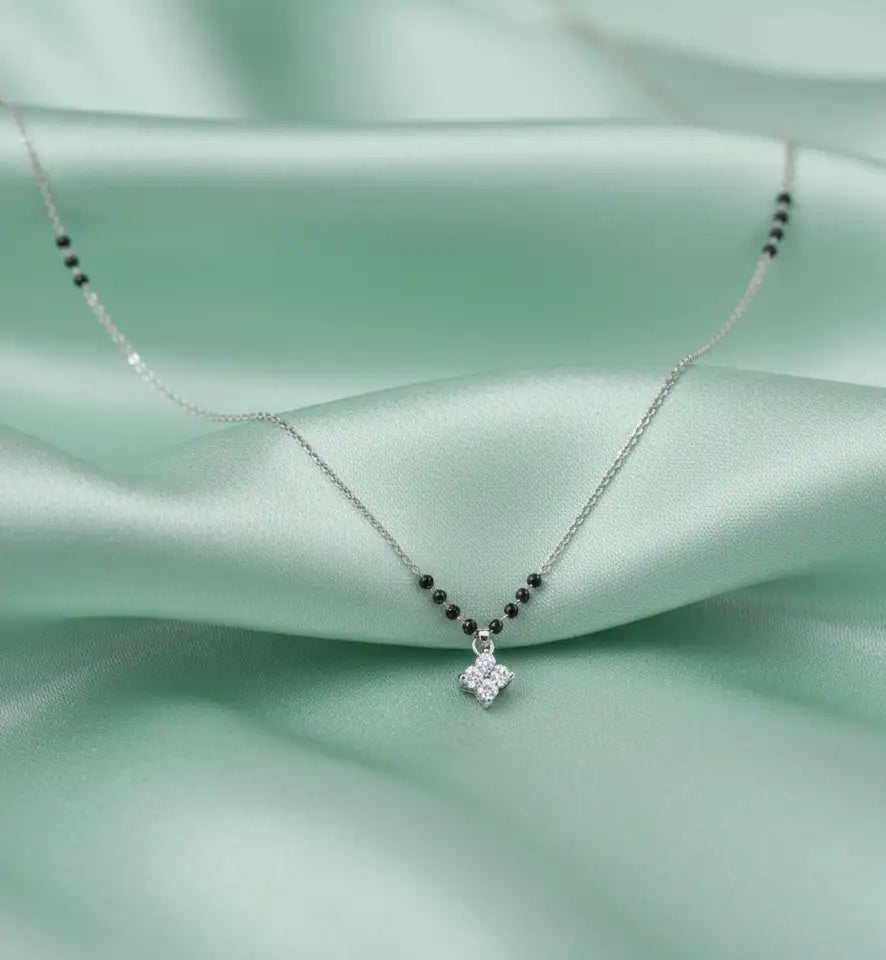 Four-Stone Unity 1.19 ct lab grown Diamond Mangalsutra
