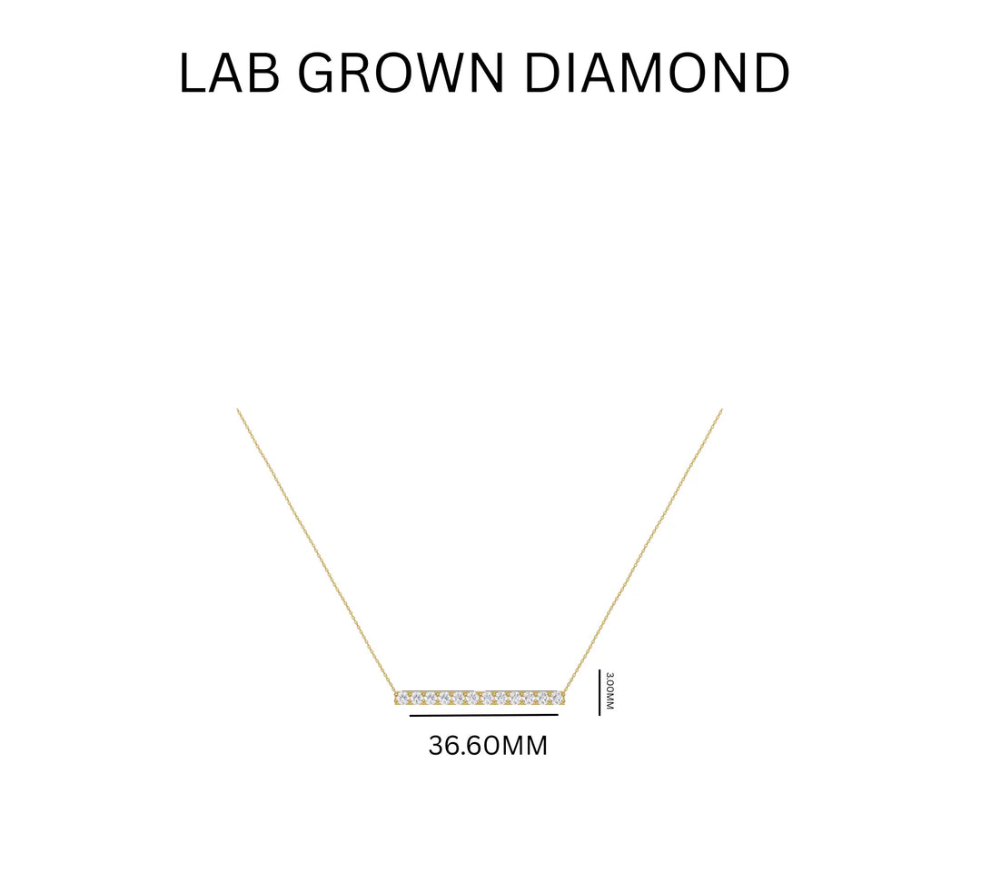 1.05ct Lab Grown Diamond Starlight Pavé Disc Pendant