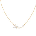 0.50 ct Lab-Grown Diamond Graceful Marquise Pendant
