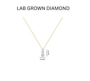 The Graduated Solitaire Cascade Pendant