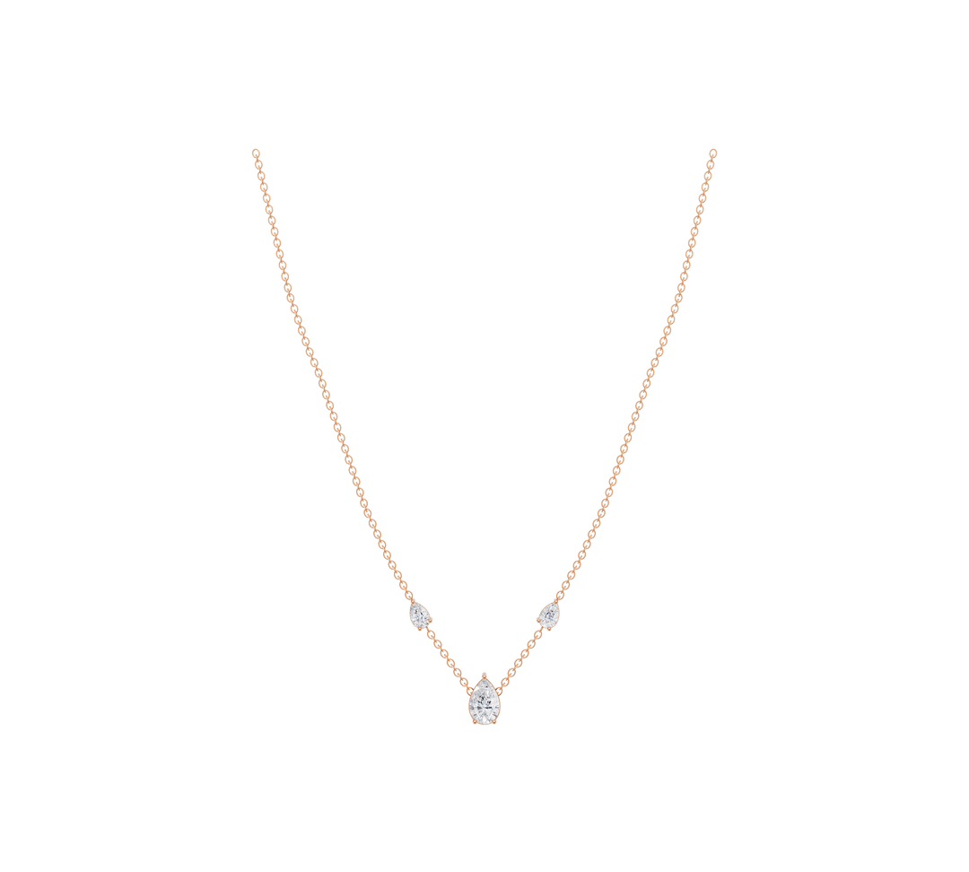 1.38 Carat Pear Blossom Pendant