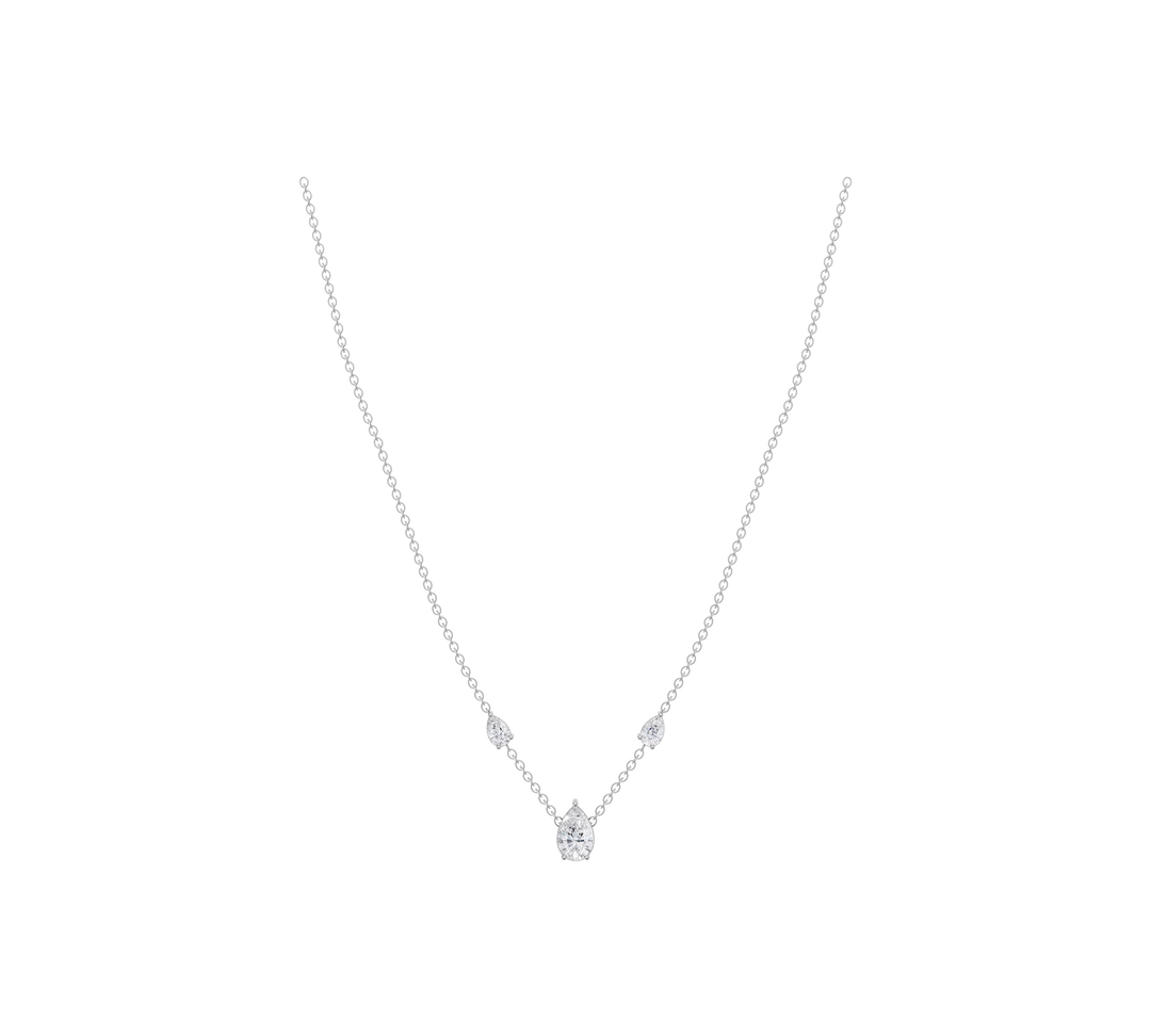 1.38 Carat Pear Blossom Pendant