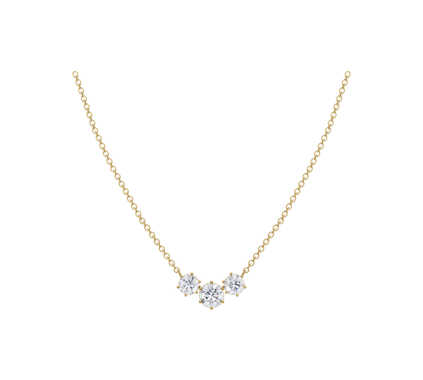 1.77 Carat Round Harmony Pendant
