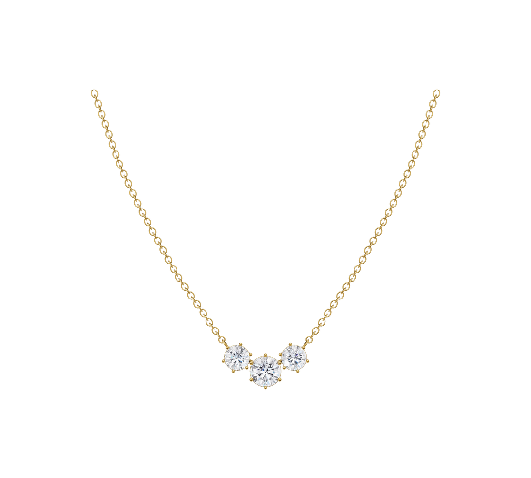1.77 Carat Round Harmony Pendant