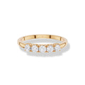 0.43 ct Lab-Grown Diamond Minimalist Solitaire Ring