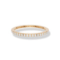 0.38 ct Lab-Grown Diamond Graceful Pavé Band
