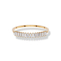 0.21 ct Lab-Grown Diamond Clean Line Baguette Ring