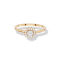 0.56 ct Lab-Grown Diamond Timeless Cushion & Round Ring