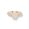 0.56 ct Lab-Grown Diamond Subtle Round Accent Ring