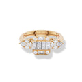 0.70 ct Lab-Grown Diamond Artisan Multi-Shape Ring