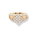 0.33 ct Lab-Grown Diamond Subtle Round Brilliance Ring