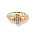 0.23 ct Lab-Grown Diamond Sleek Baguette Minimal Ring
