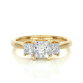 1 Ct Princess Grace Trio Ring