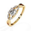 0.6 Ct Round Solitaire Wedding Ring