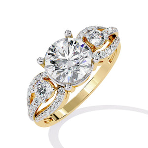 1.7 Ct Round Solitaire Ring