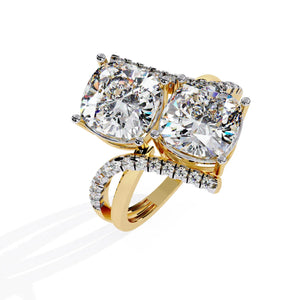 5.1 Ct Cushion Ring