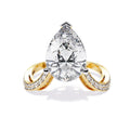 5 Ct Pear Solitaire Ring