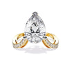 5 Ct Pear Solitaire Ring