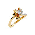 0.5 Ct Round Solitaire with Petite Accents