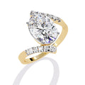 2.4 Ct Oval Solitaire Engagement Ring