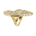 1.8 Ct Infinity Fern Ring