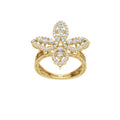 0.7 Ct Blossom Crest Ring