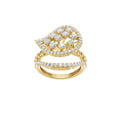 1 Ct Sparkle Teardrop Ring