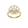 0.6 Ct Rosette Spark Ring