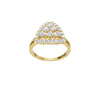 0.8 Ct Prism Peak Ring